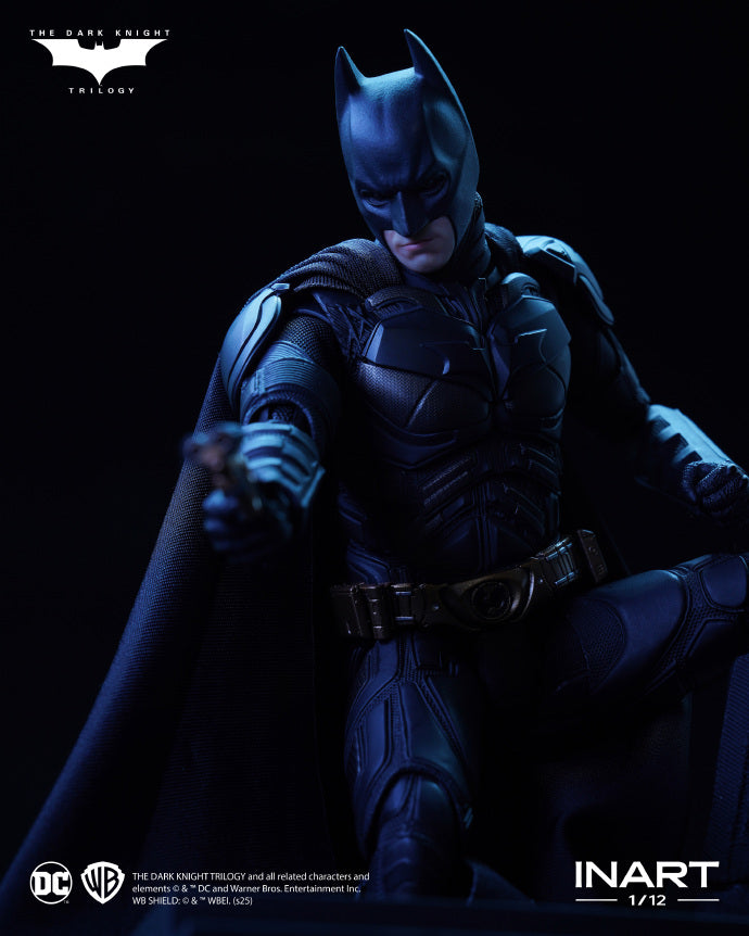 [PREORDER] INART Batman 1/12 Scale Action Figure Deluxe Ver - The Dark Knight Rises