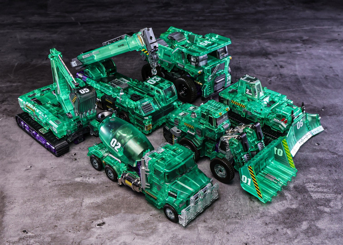 [PREORDER] Mecha Invasion Giant Legion GLA-01-06C Titan Crystal Version
