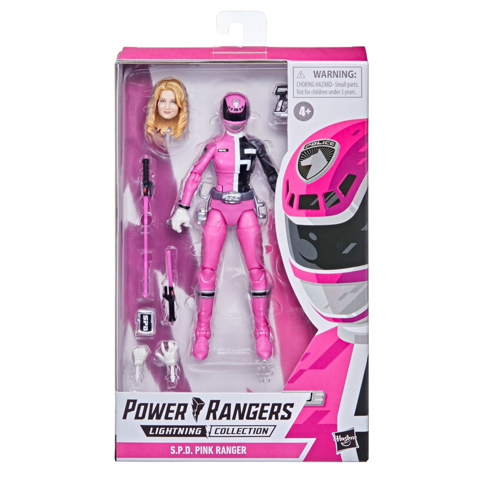Red Spd Ranger Pink Lightning Collection SPD Pink Ranger