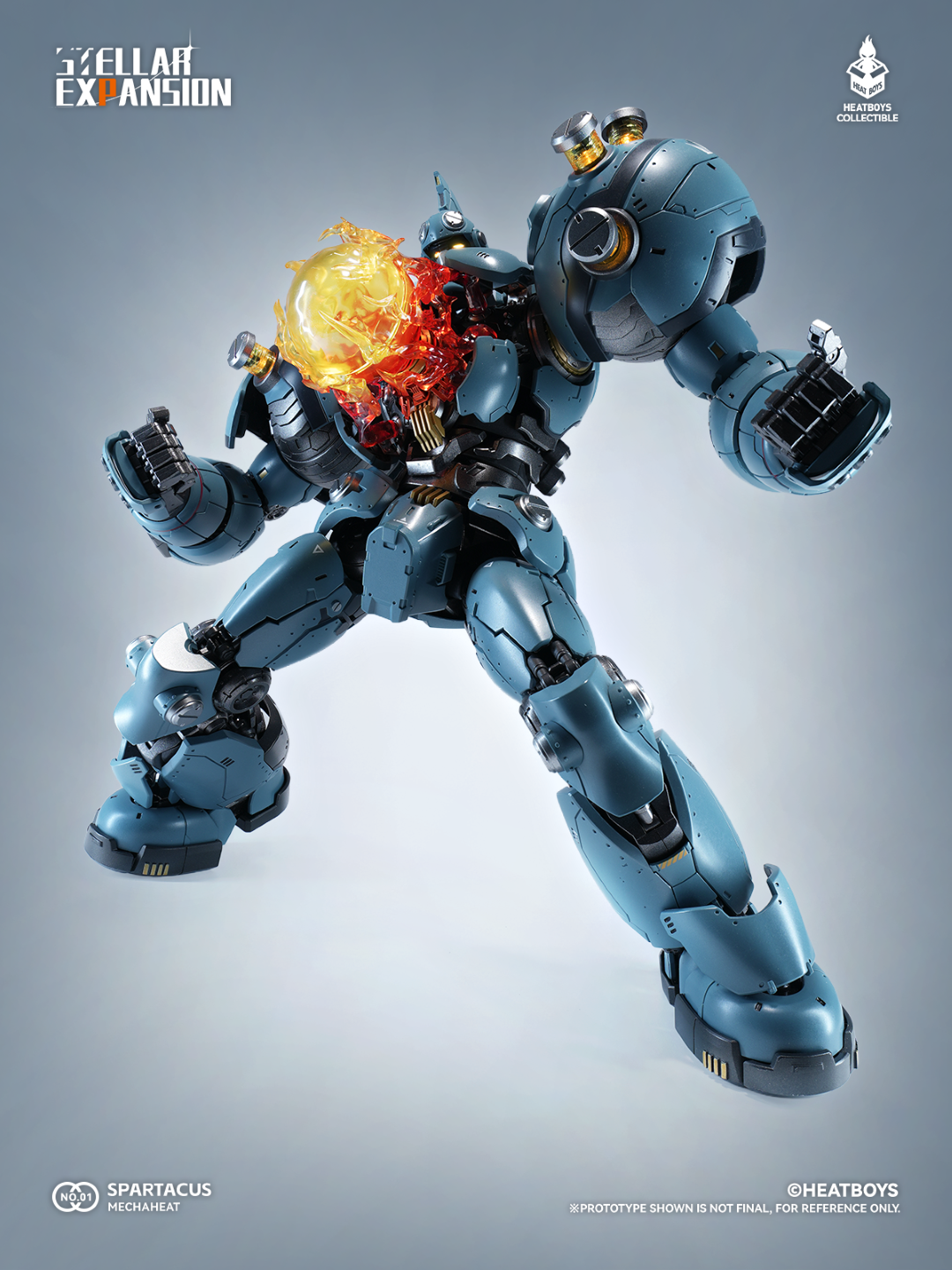 [PREORDER] Heatboys HB0083 Mechaheat Spartacus - Stellar Expansion