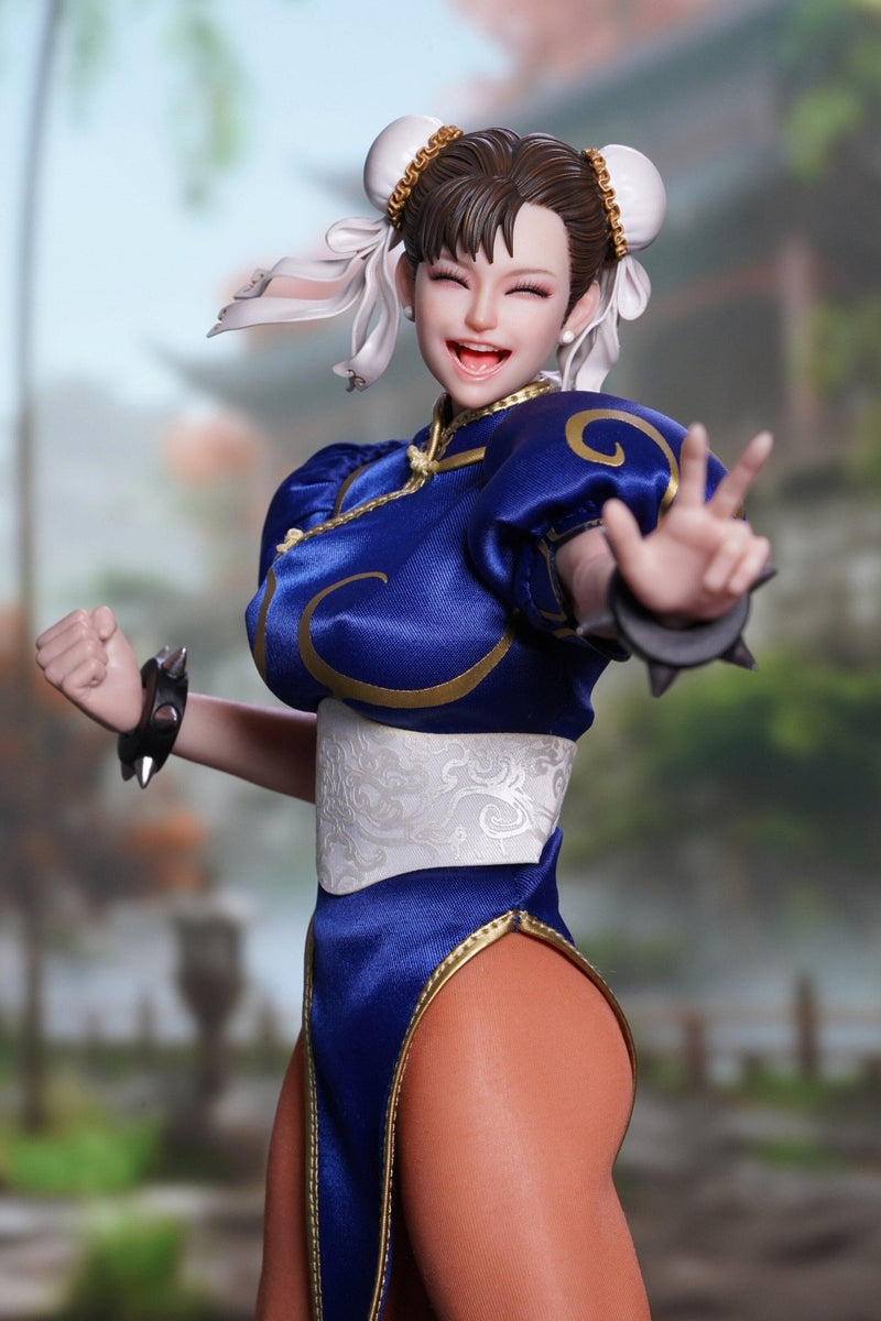 PlayToy P019EX Fighting Goddess Blue Ver 1/6 Figure