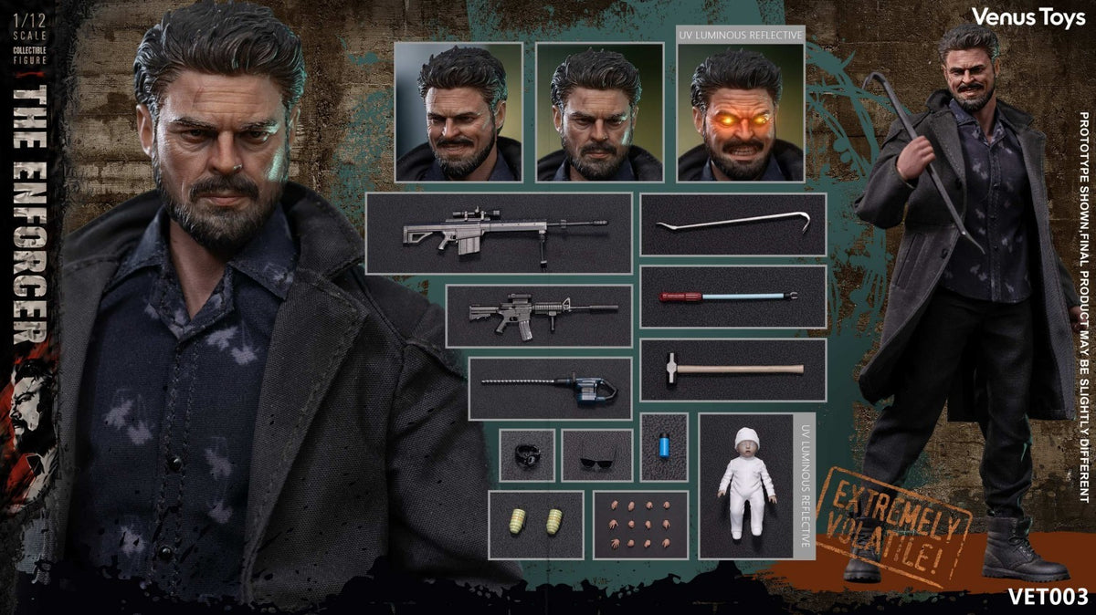 [PREORDER] Venus Toys The Enforcer 1/12 Scale Action Figure
