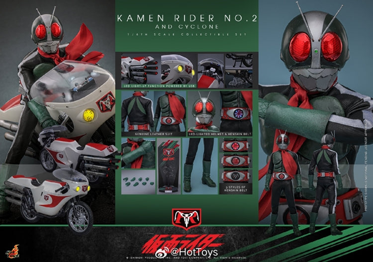 [PREORDER] HotToys 1/6 Scale Kamen Rider Nigou & Cyclone
