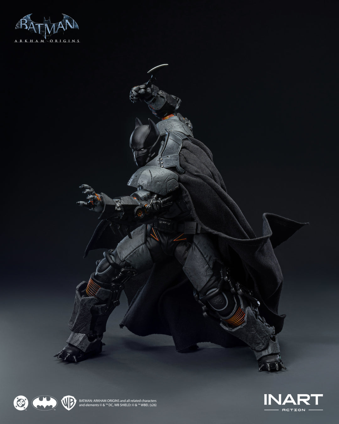 [PREORDER] INART Action Batman (XE Suit) 1/12 Action Figure - Batman: Arkham Origins