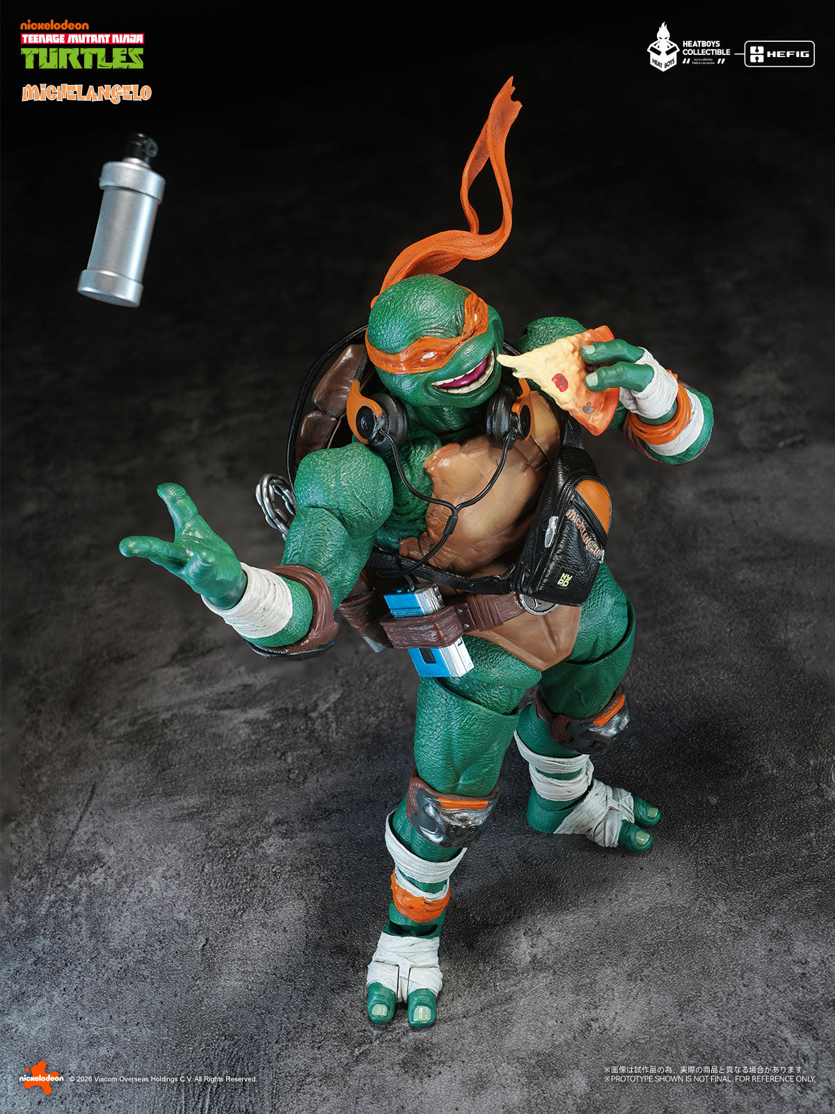 [PREORDER] HEATBOYS TMNT HEFIG Michelangelo