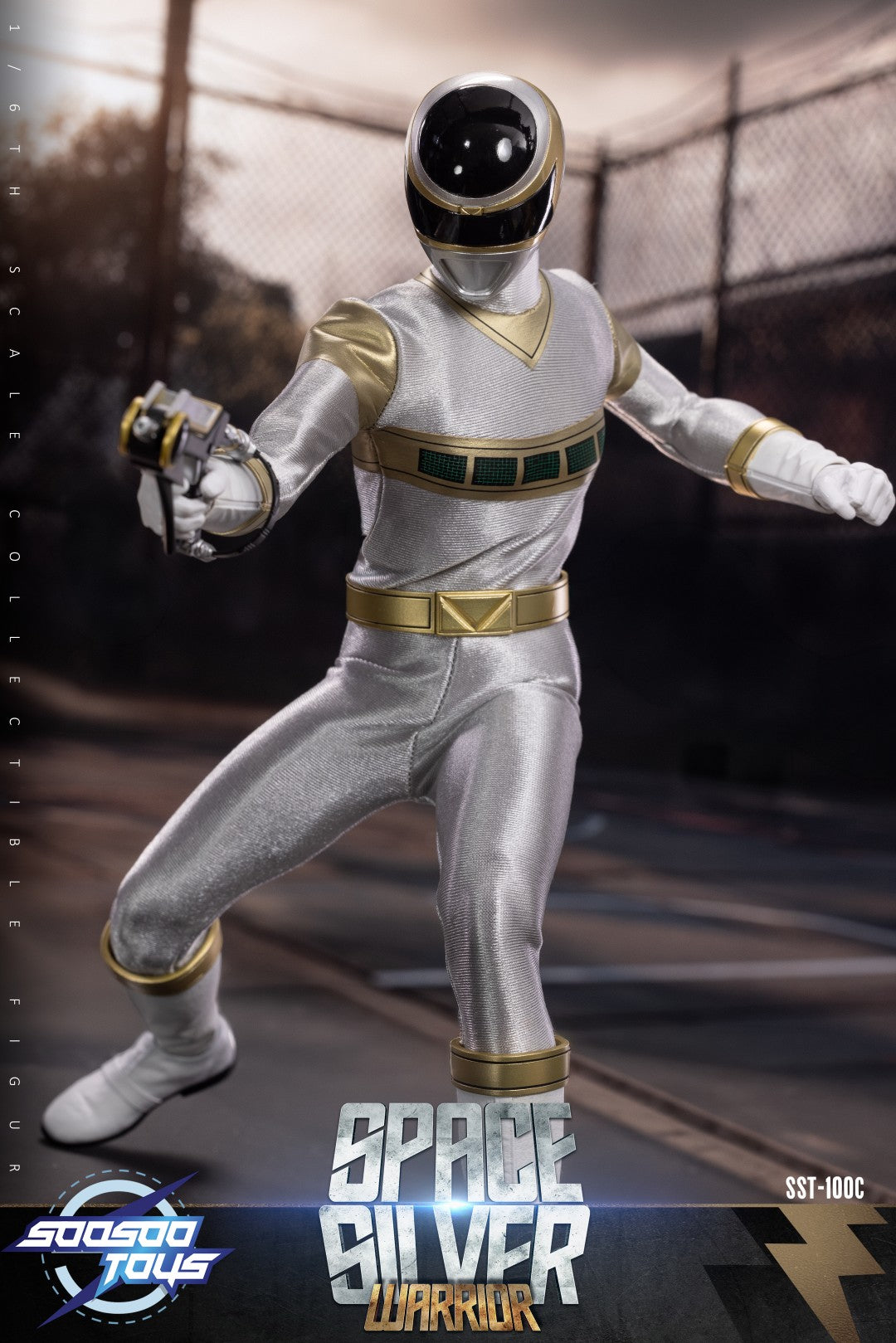 [PREORDER] Soosootoys SST-100C Space Silver Warrior 1/6 Action Figure
