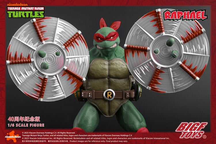 [PREORDER] BIGF Toys Raphael 40th Anniversary 1/6 Scale Figure