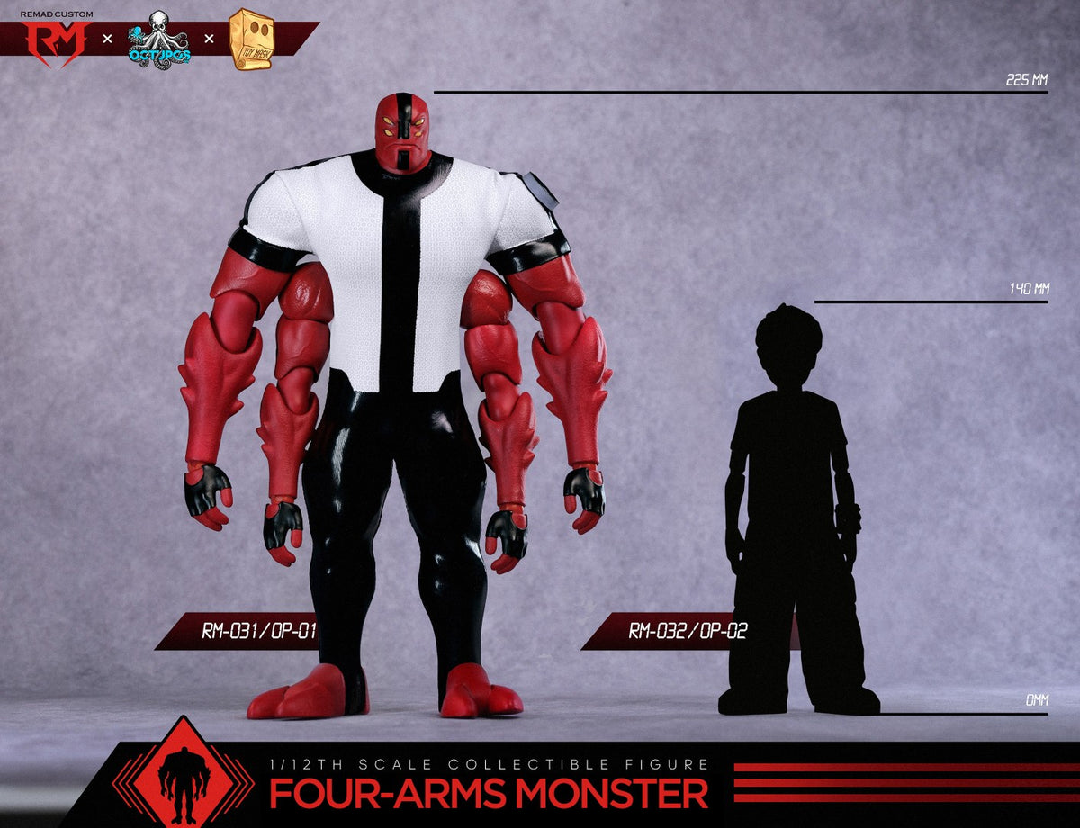 [PREORDER] Dial Hero Four-Arms Monster 1/12 Figure