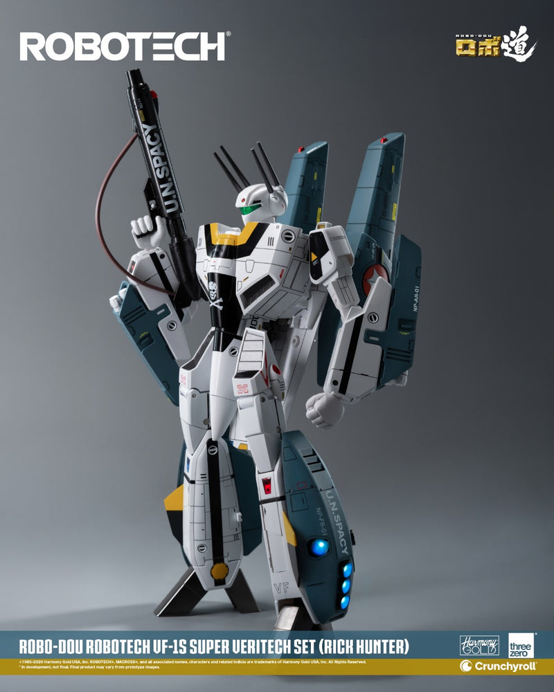 ROBO-DOU ROBOTECH VF‐1S Super Veritech Set (RICK HUNTER)