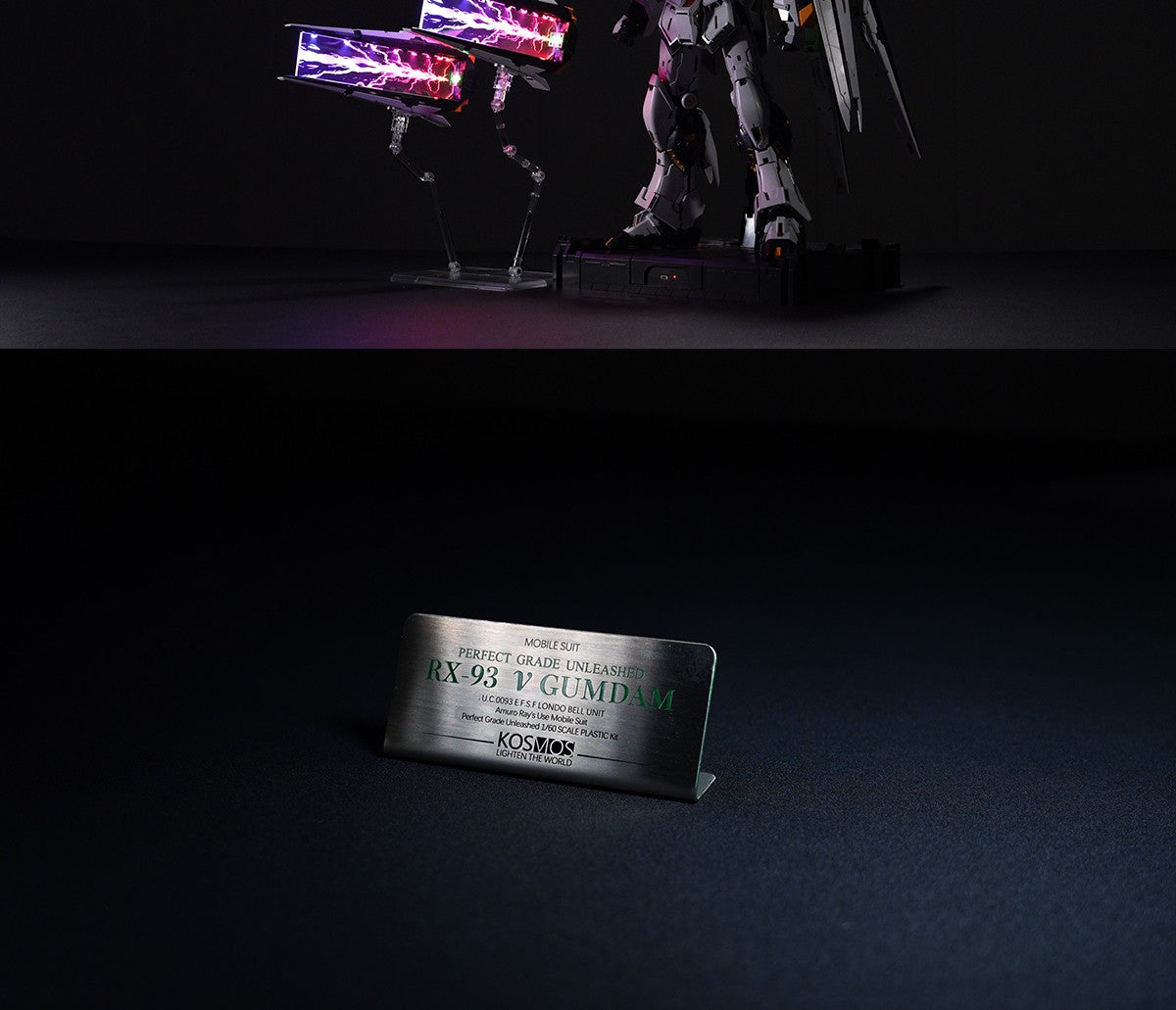 [PREORDER] KOSMOS PGU Nu Gundam LED Kit - Luxury Edition