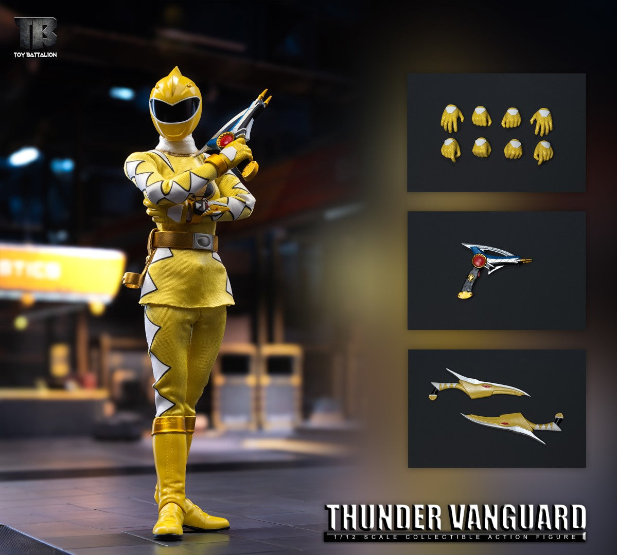 [PREORDER] Toys Battalion TB034 Thunder Vanguard Action Figure Set