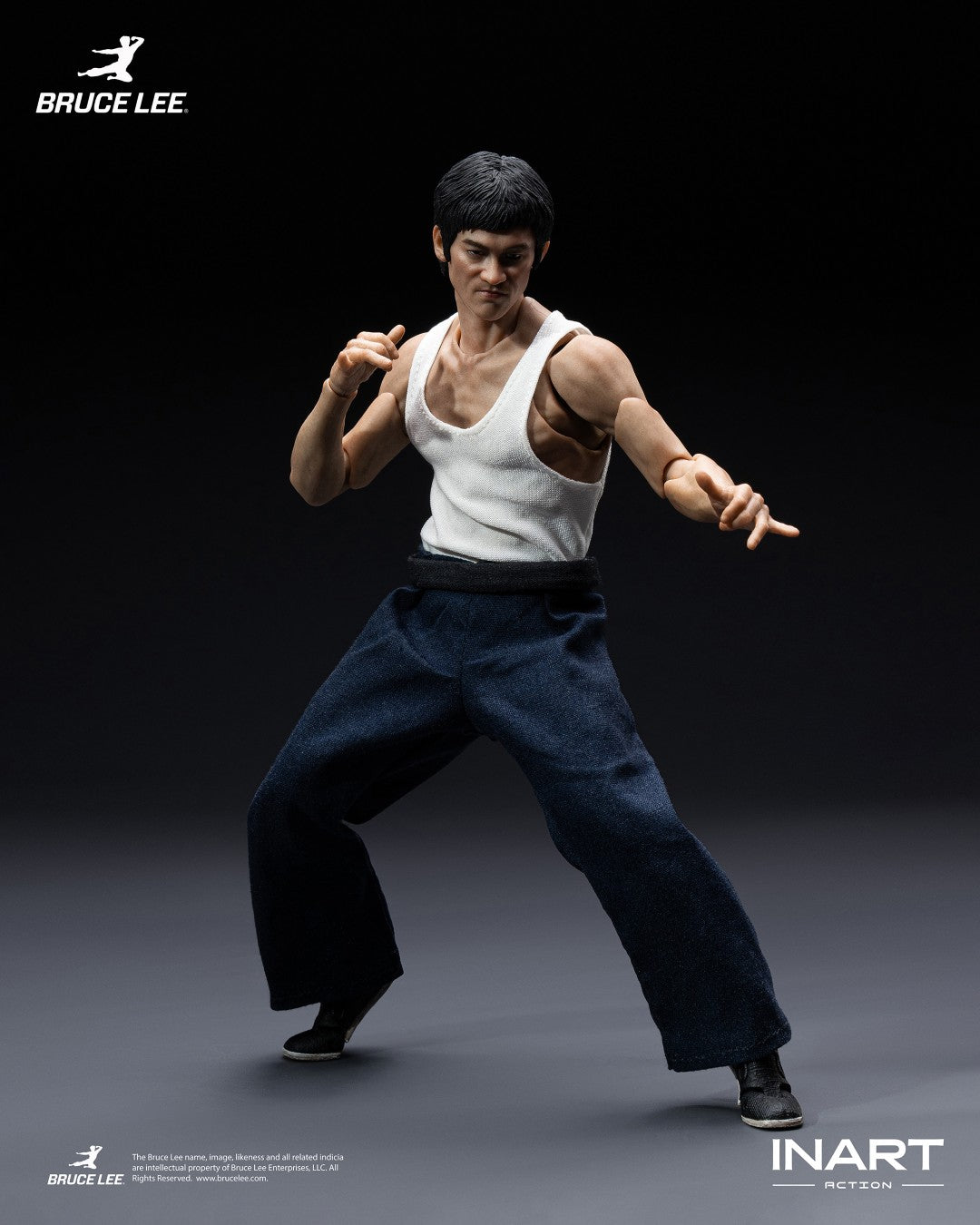 [PREORDER] INART Action Bruce Lee (Kung Fu Outfit) 1/12 Action Figure