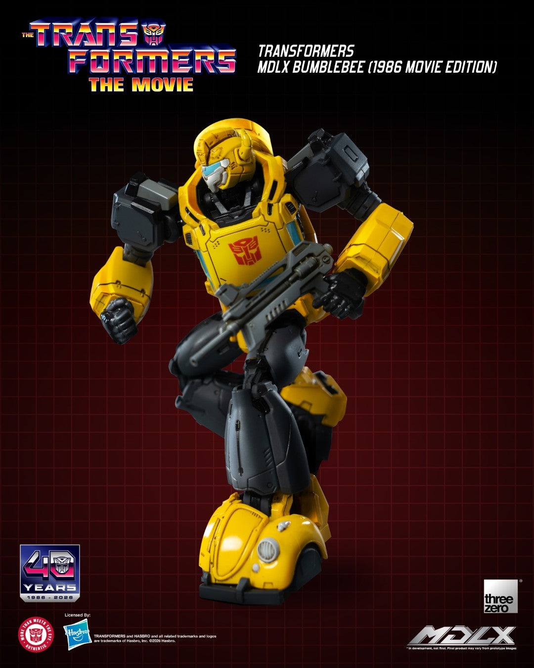 [PREORDER] MDLX Bumblebee (1986 Movie Edition) - Transformers