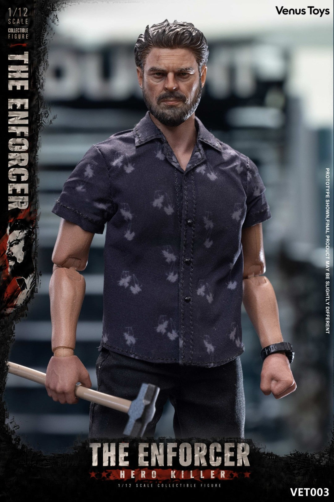 [PREORDER] Venus Toys The Enforcer 1/12 Scale Action Figure