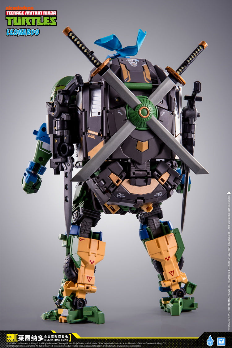 [PREORDER] Heatboys TMNT-01T - MechaTrans Leonardo