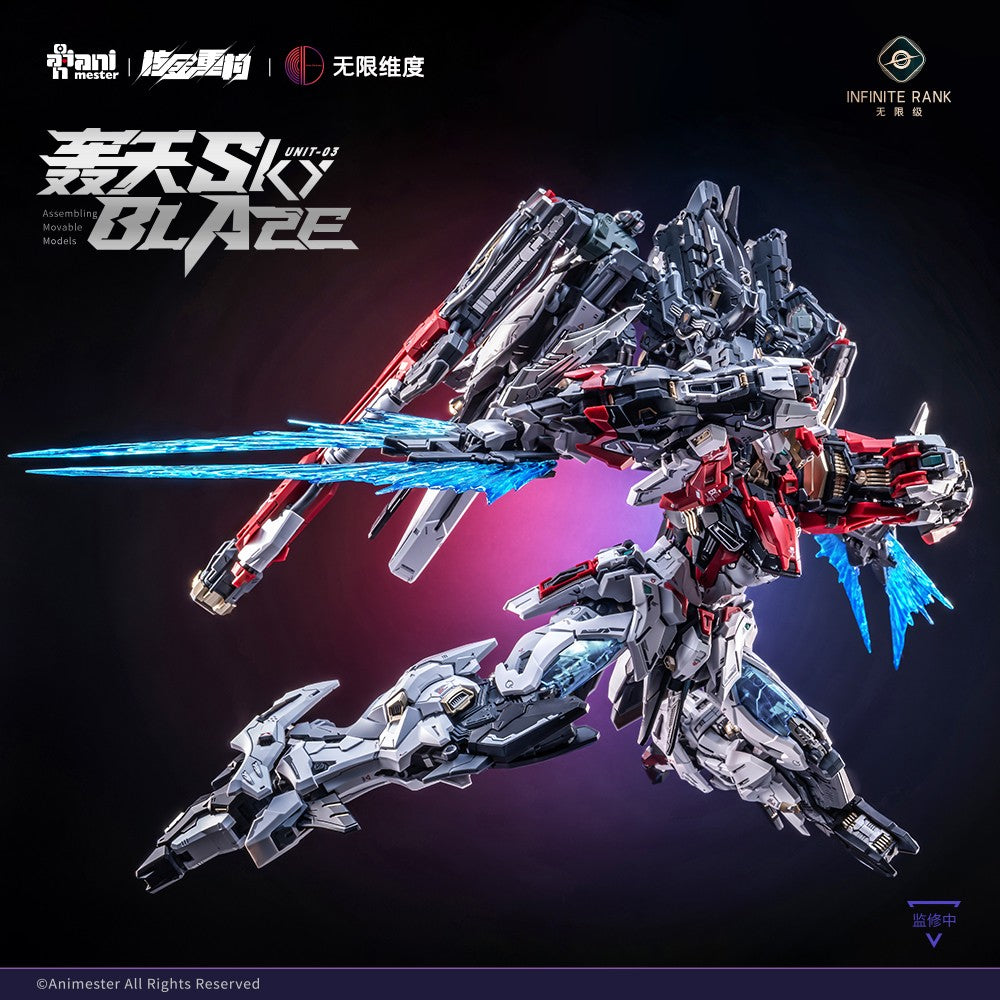 [PREORDER] Animester Crystal Envoy Unit 03 Sky Blaze 1/72 Model Kit
