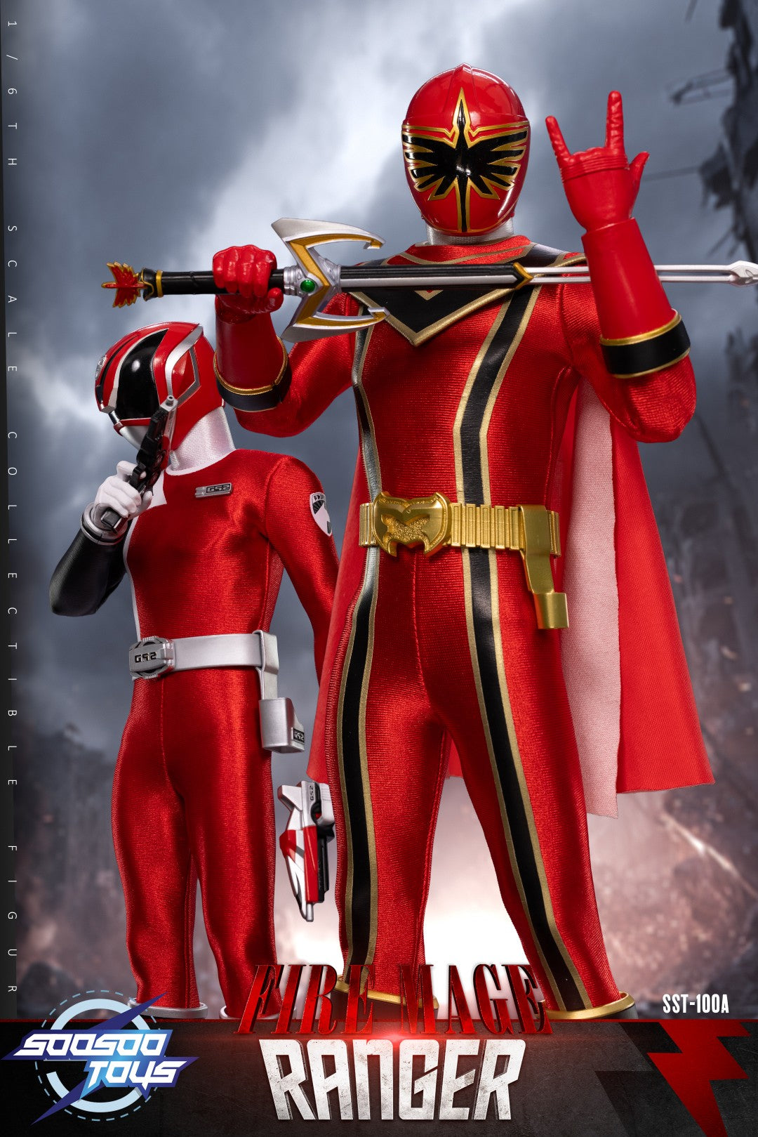[PREORDER] Soosootoys SST100A Fire Mage Ranger 1/6 Action Figure
