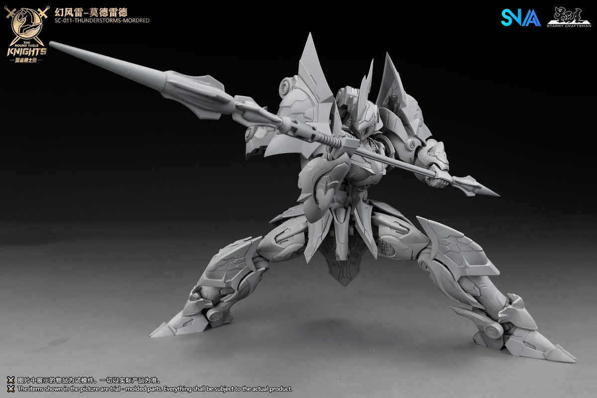 [PREORDER] SNAA 1/144 SC-011 Thundergod Morded - The Round Table Knights Model Kit