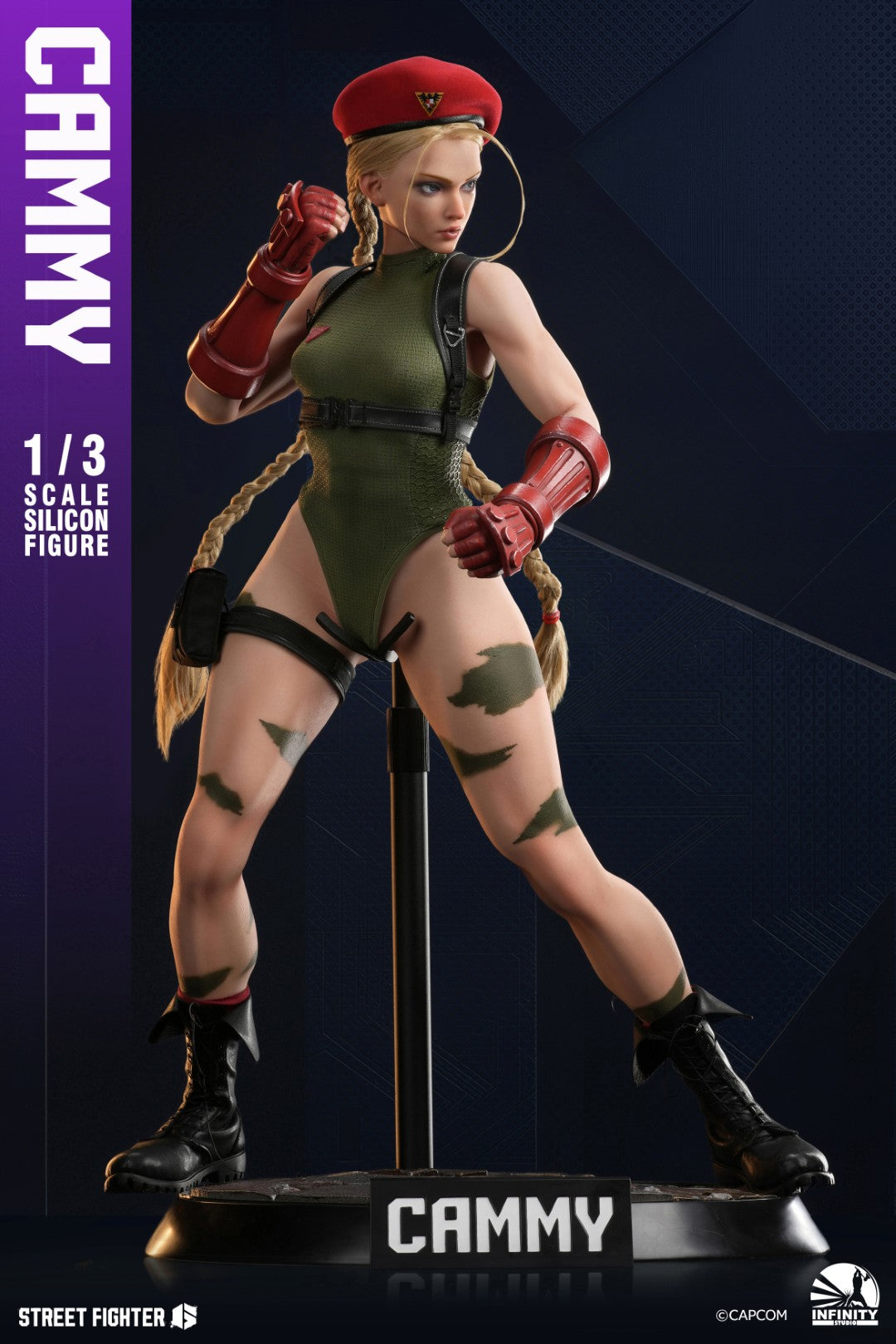 [PREORDER] Infinity Studio Cammy 1/3 Silicon Action Figure - Street Fighter 6