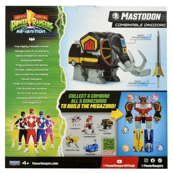 Power Rangers Re-Ignition Mastodon Combinable Dinozord