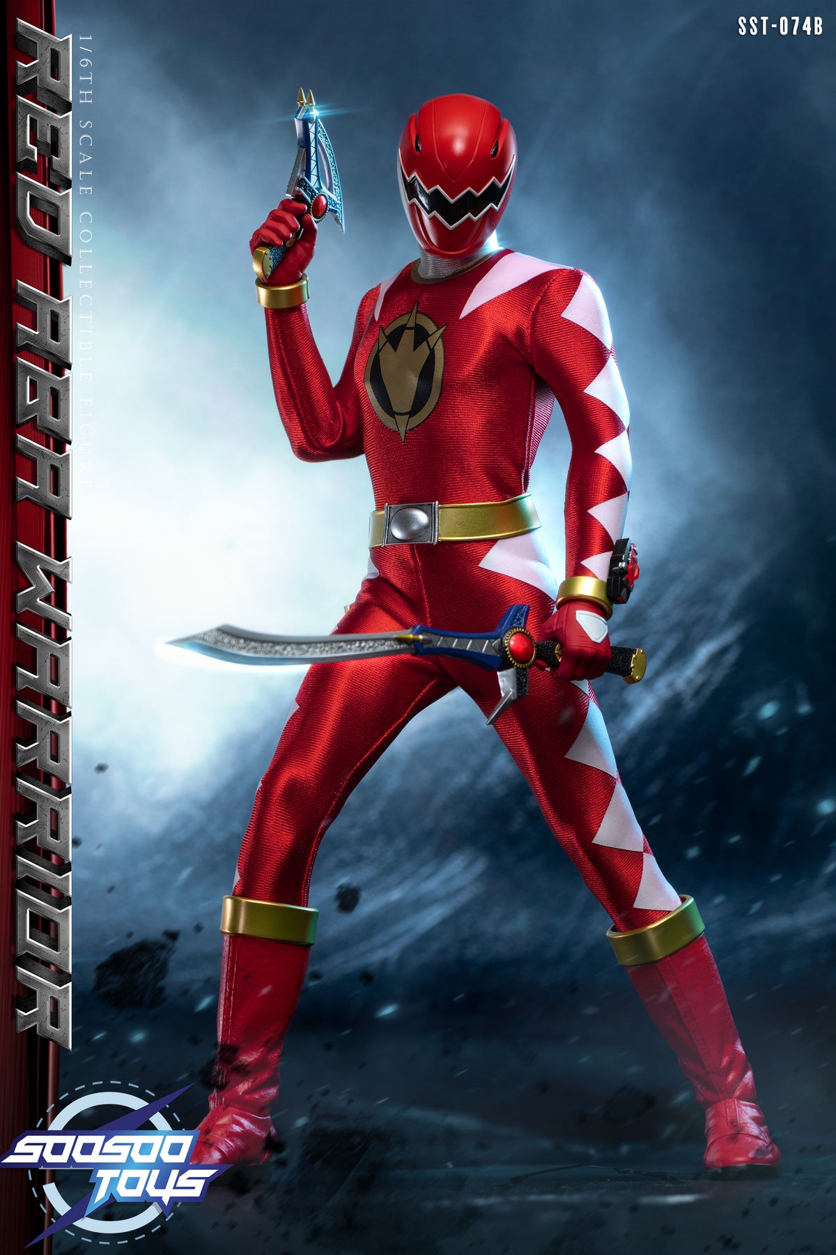 [PREORDER] SST-074B Red Aba Warrior 1/6 Scale Action Figure