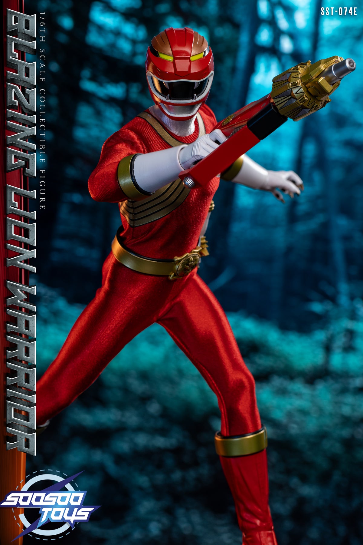 [PREORDER] SST-074E Blazing Lion Warrior 1/6 Scale Action Figure