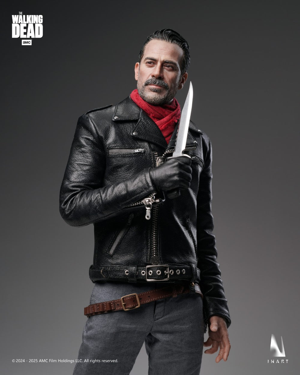 ウォーキング・デッド　ニーガン　1/6カスタムヘッド　minamhi彫刻 INART Negan Smith 1/6 Collectible Figure - The Walking Dead Season 8