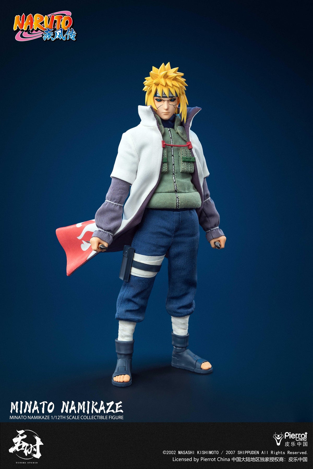 [PREORDER] Tunshi Studio TS-021 Minato Namikaze1/12 Scale Figure - Naruto Shippuden