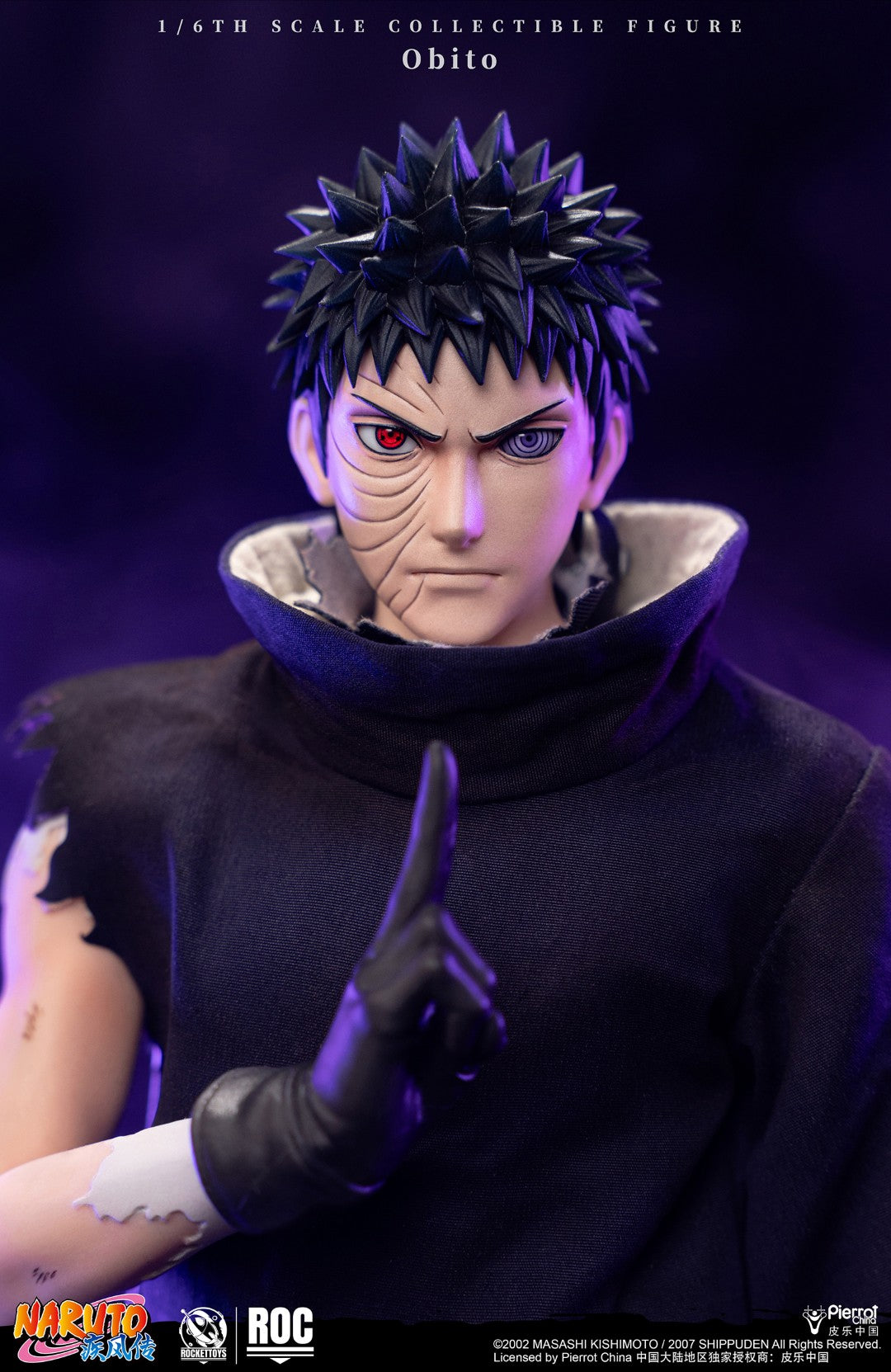 [PREORDER] ROCKET TOYS Obito Uchiha - Naruto 1/6 Scale Action Figure