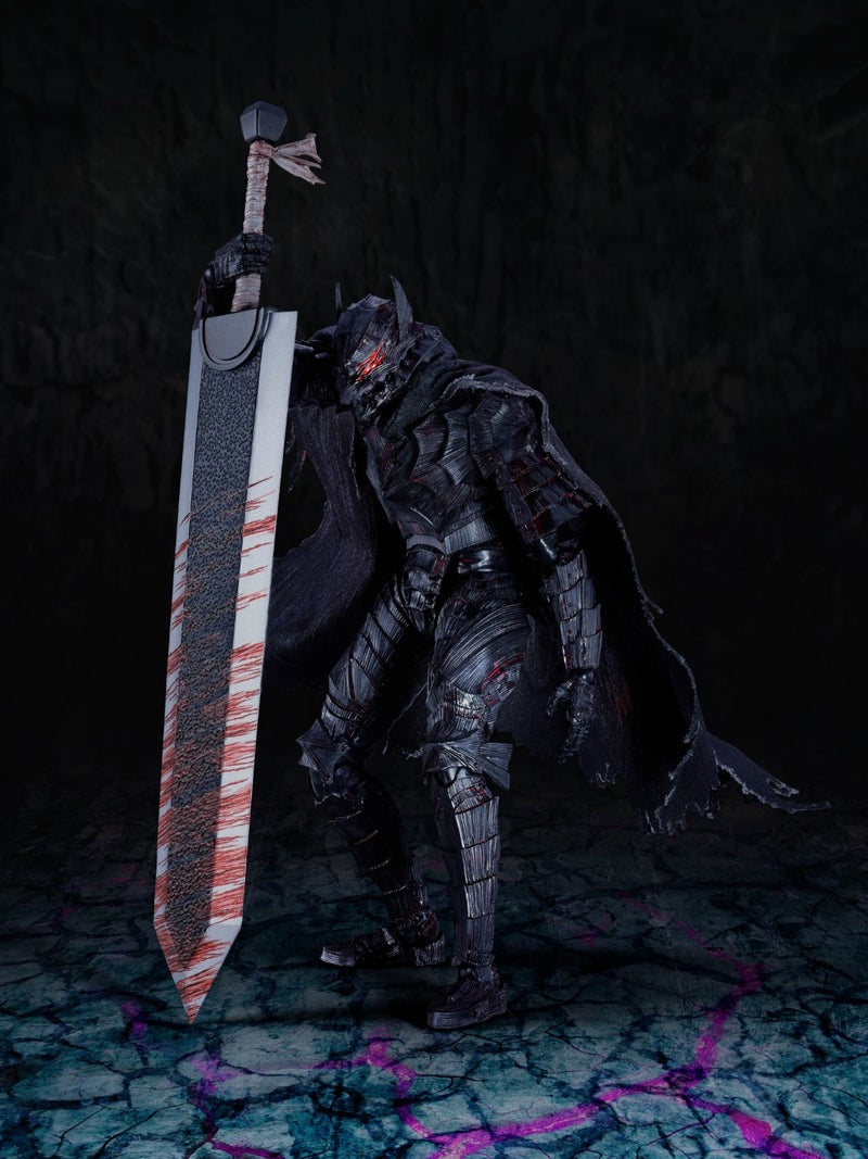 値下げ未開封SHフィギュアベルセルクGUTS (Berserker Armor) SH Figuarts Guts (Berserker Armor) -Heat of Passion- Battle Ver