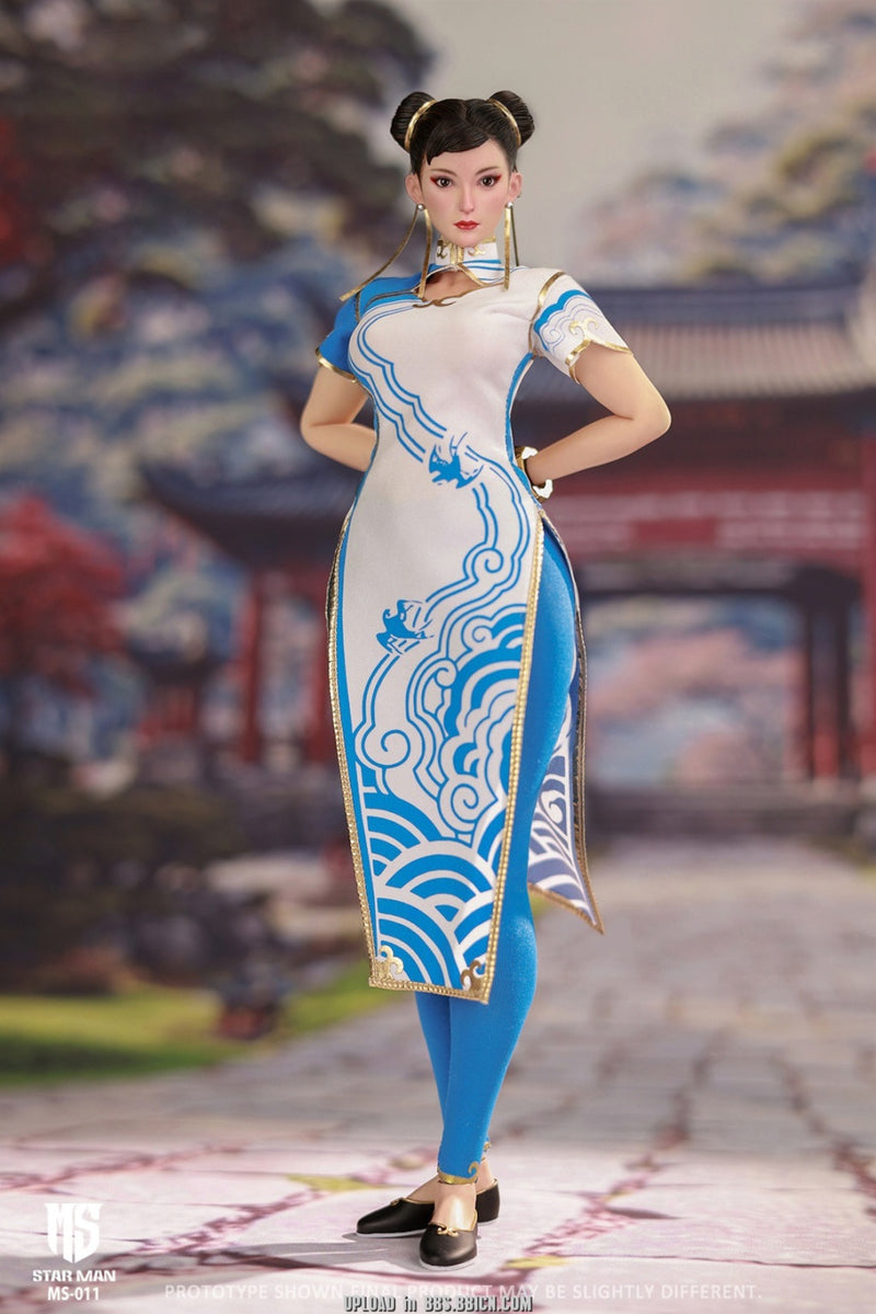 [PREORDER] Star Man MS-011 Chun-Li (White Cheongsam)