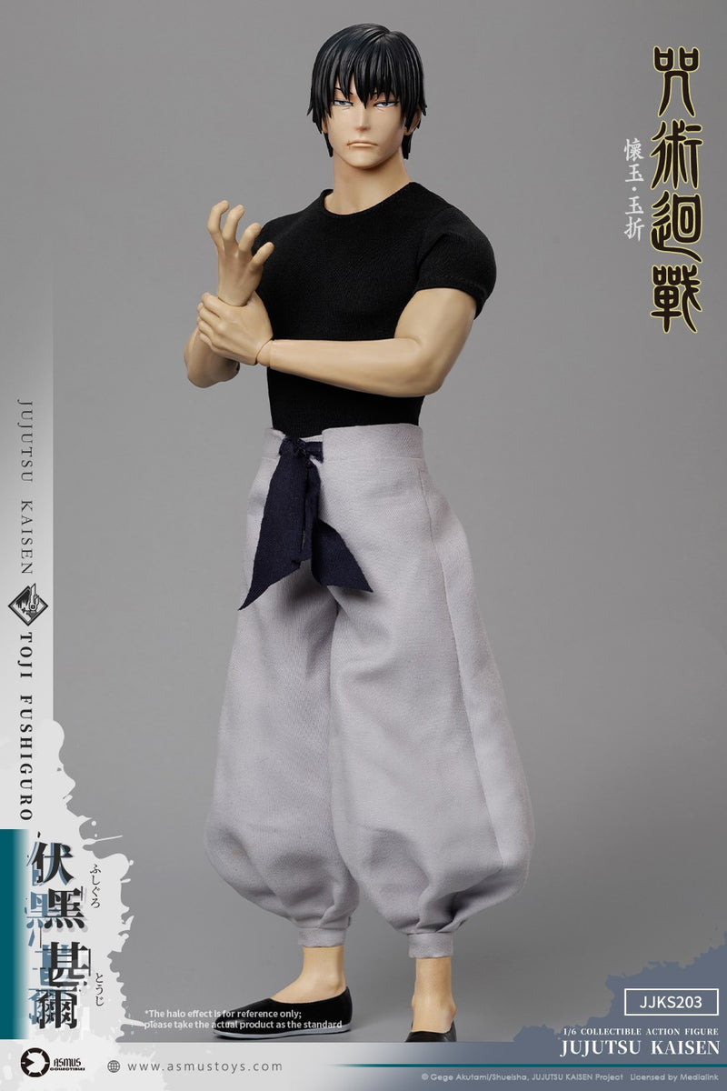 Toji Fushiguro 1/6 scale figure from Asmus Toys - three interchangeable head sculpts