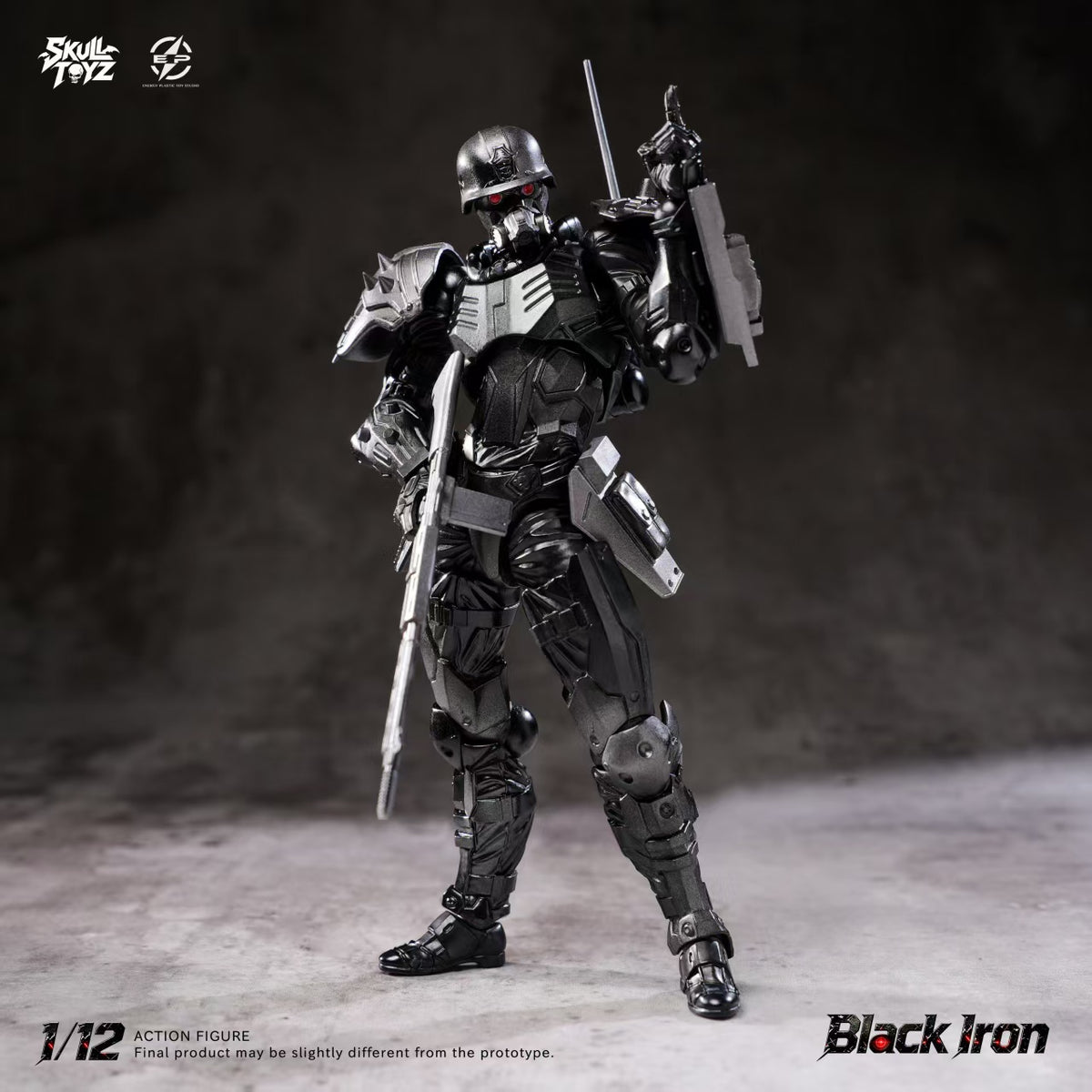 [PREORDER] Skull Toyz Black Iron (Cyber Edition) 1/12 Scale Figure