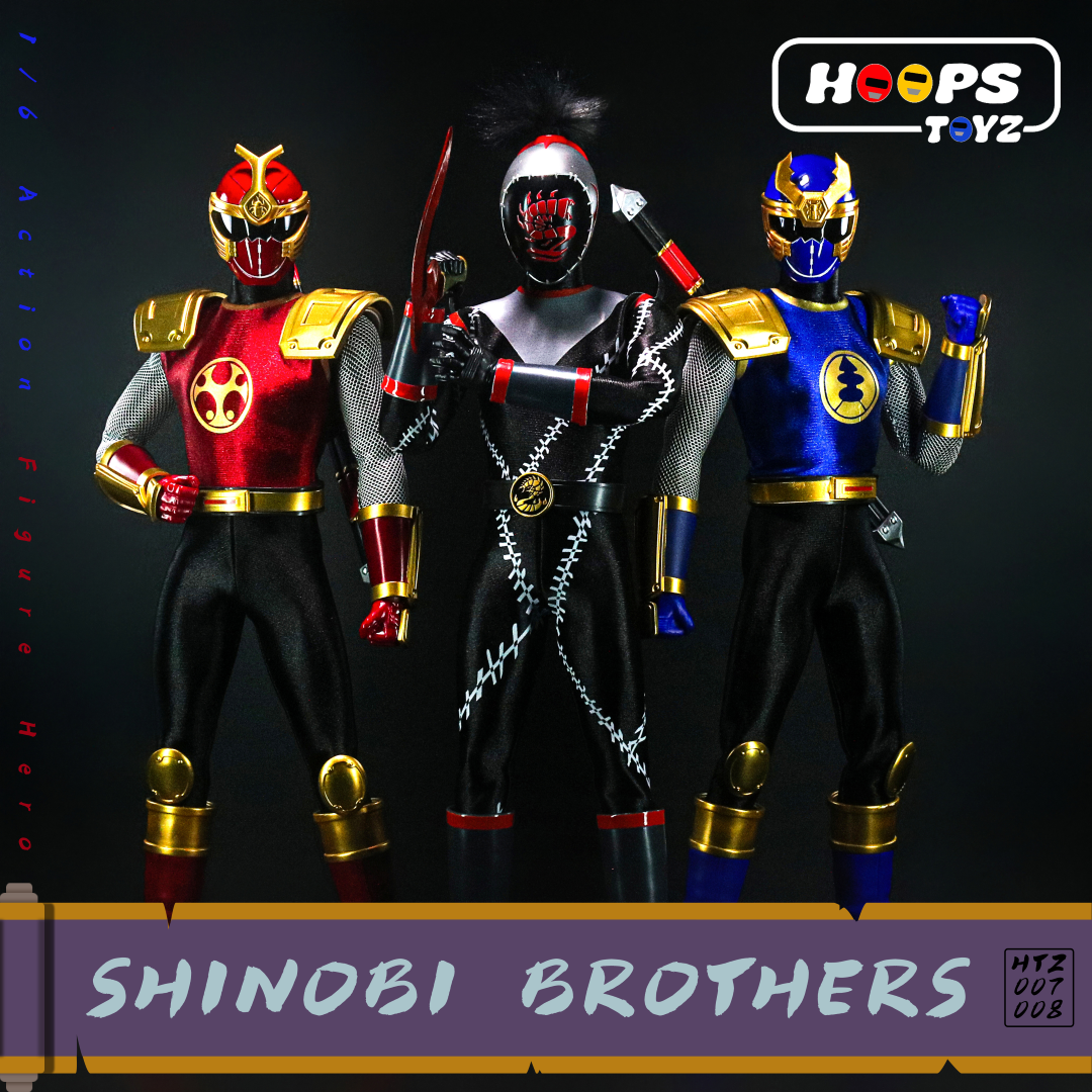 [PREORDER] Hoops Toyz Shinobi Brothers 1/6 Action Figure Hero Set