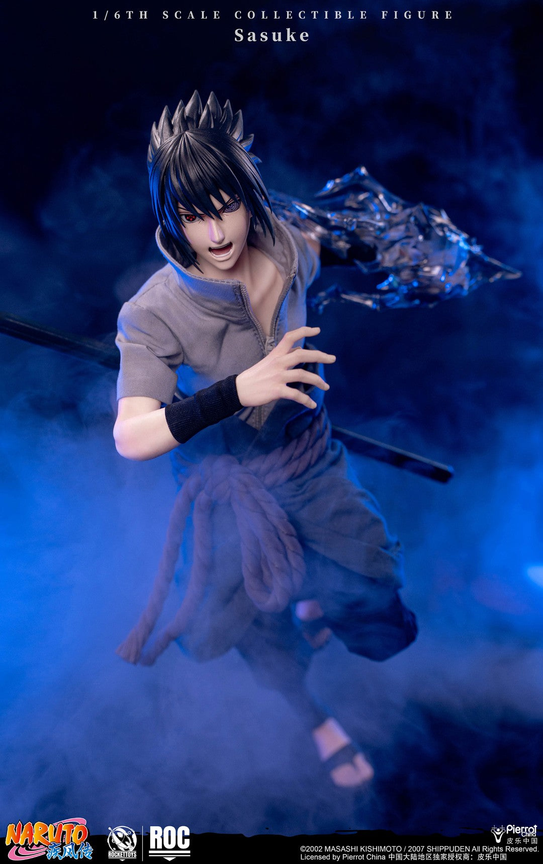 [PREORDER] ROCKET TOYS Sasuke Uchiha 1/6 Scale Action Figure