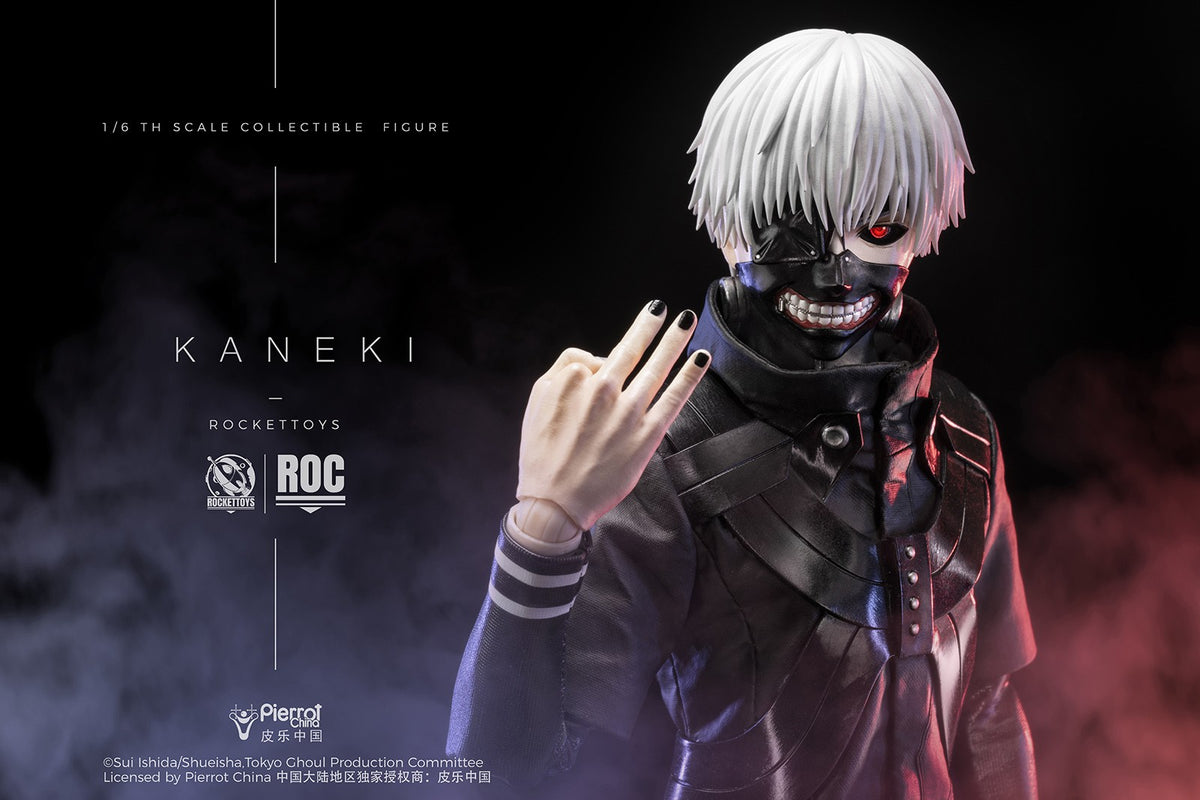 [PREORDER] ROCKET TOYS Ken Kaneki Battle Suit Ver - Tokyo Ghoul 1/6 Scale Action Figure