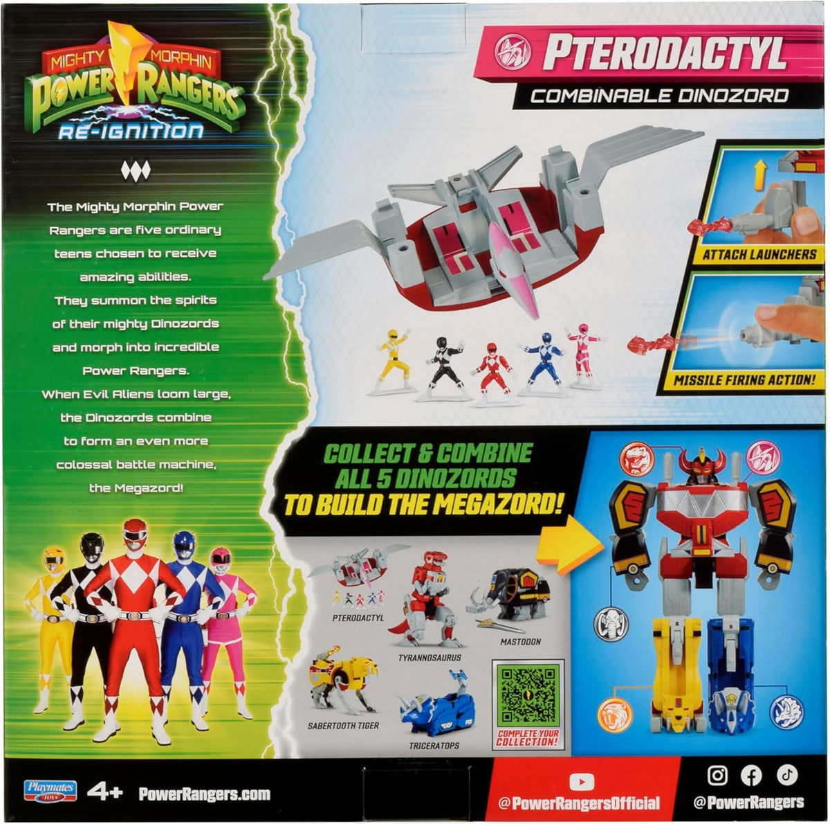 Power Rangers Re-Ignition Pterodactyl Combinable Dinozord