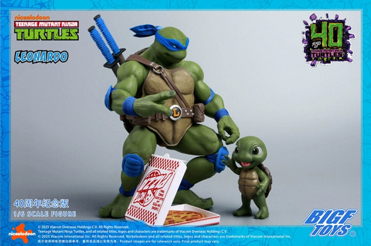 [PREORDER] BIGF Toys Leonardo 40th Anniversary 1/6 Scale Figure