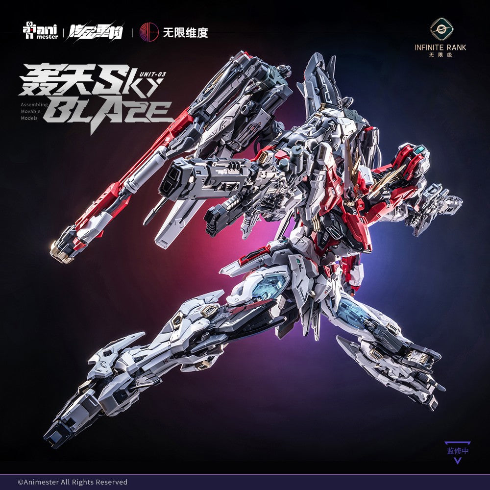 [PREORDER] Animester Crystal Envoy Unit 03 Sky Blaze 1/72 Model Kit