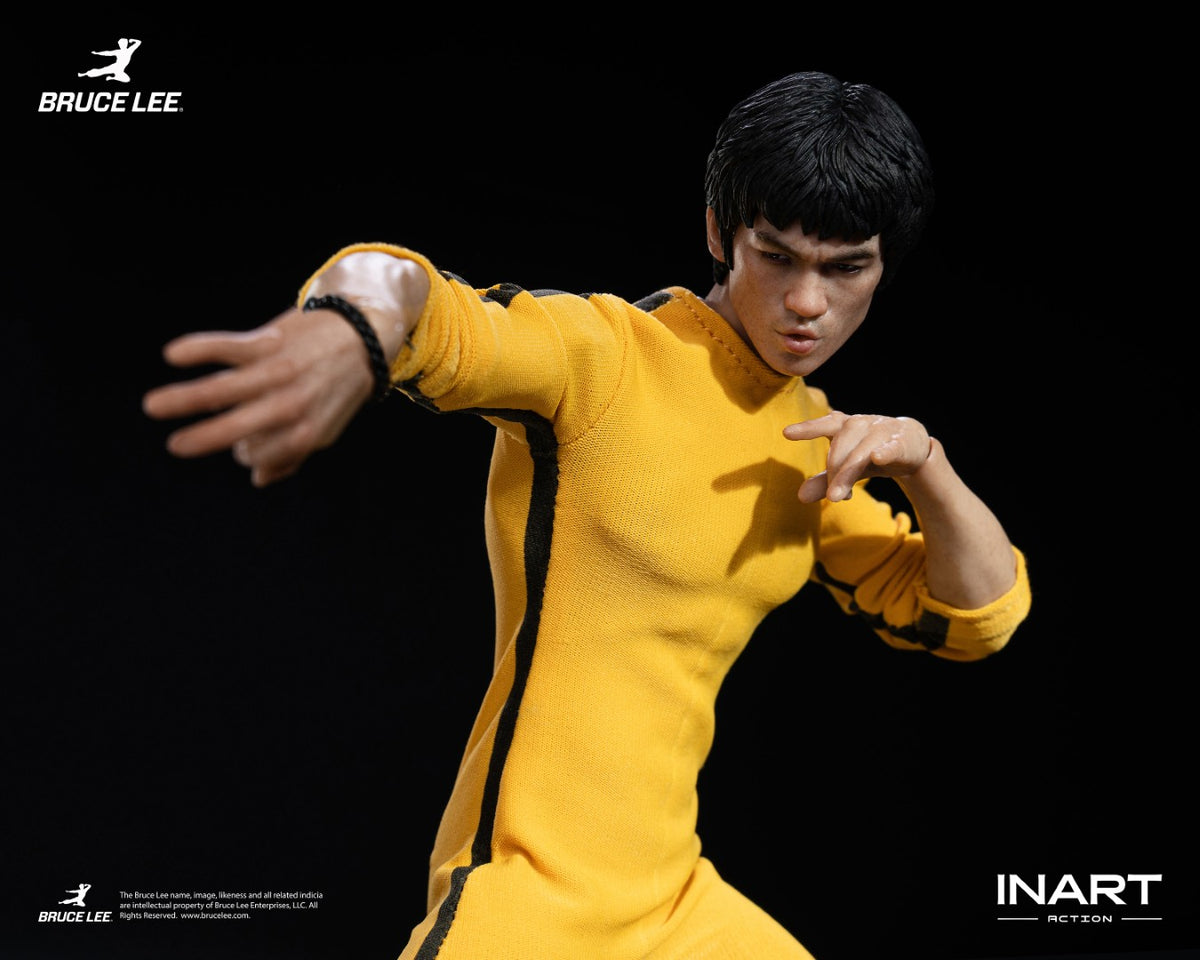 [PREORDER] INART Action Bruce Lee (Yellow Jumpsuit) 1/12 Action Figure
