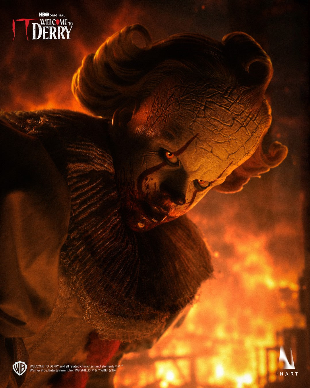 [PREORDER] INART Pennywise 1/6 Collectible Figure - IT: Welcome to Derry