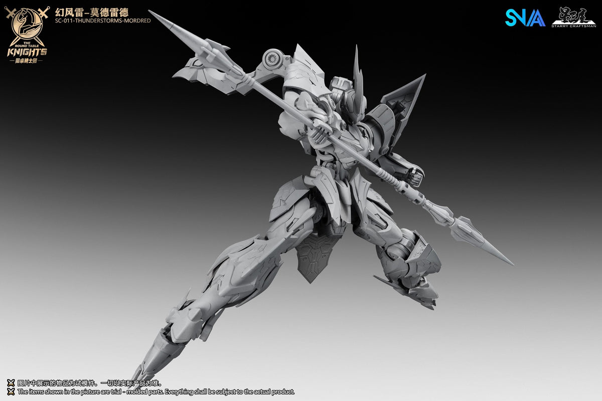 [PREORDER] SNAA 1/144 SC-011 Thundergod Morded - The Round Table Knights Model Kit