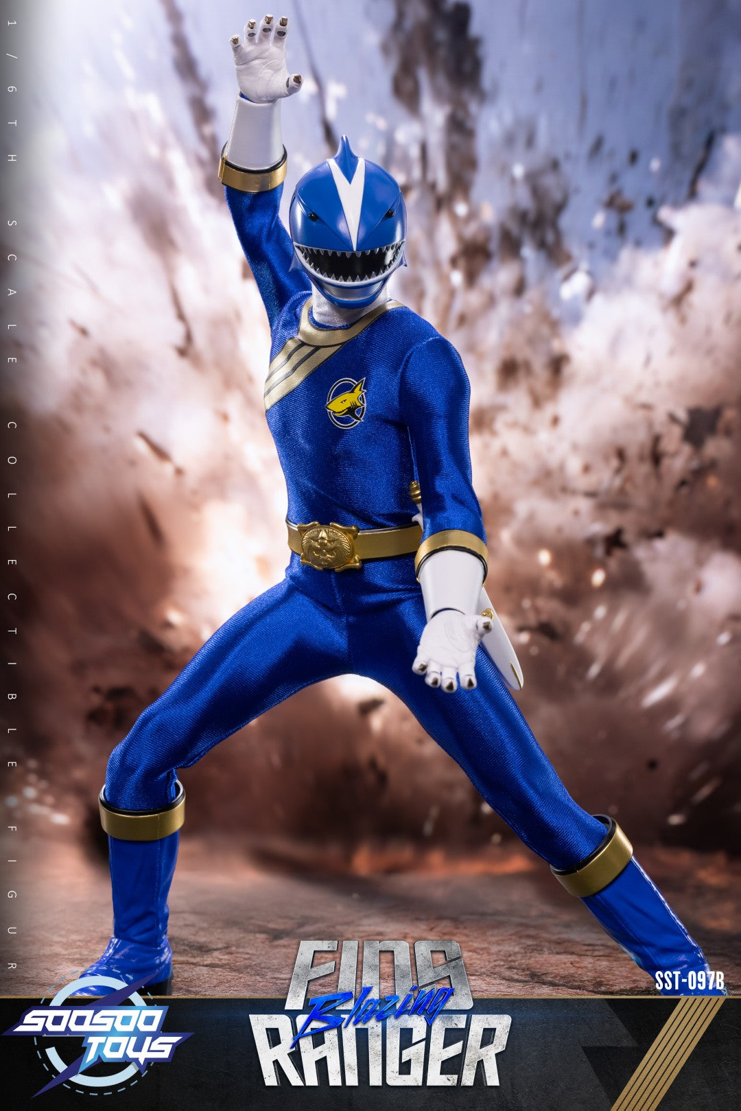 [PREORDER] SST-097 Blazing Ranger Team 1/6 Scale Action Figure Set