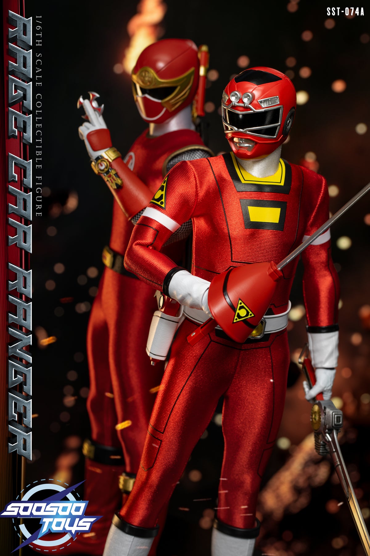 SST-074A Rage Car Ranger 1/6 Scale Action Figure