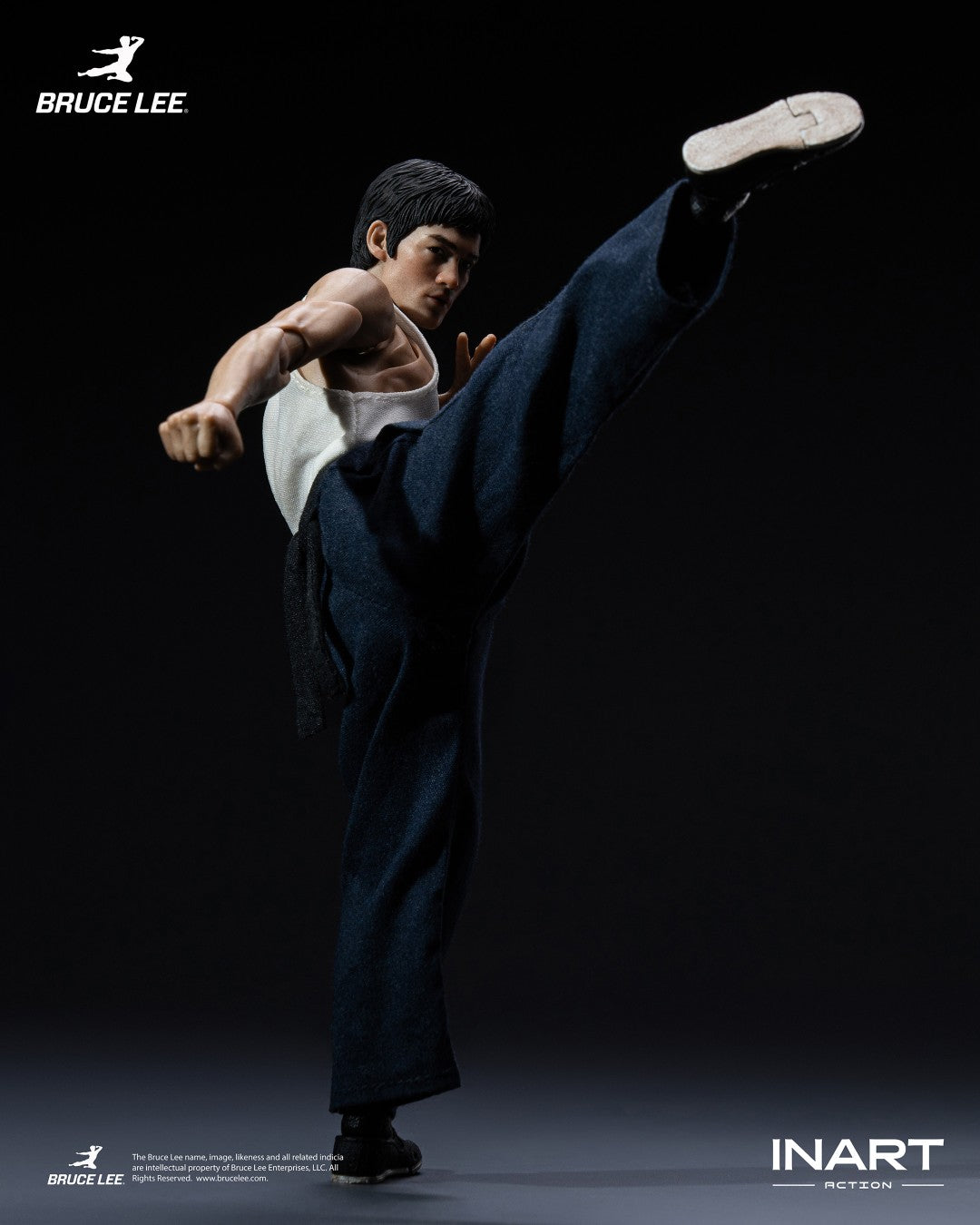 [PREORDER] INART Action Bruce Lee (Kung Fu Outfit) 1/12 Action Figure