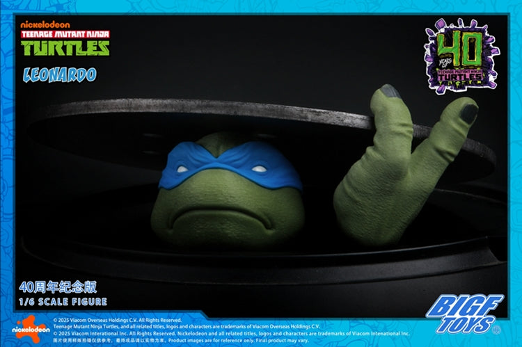 [PREORDER] BIGF Toys Leonardo 40th Anniversary 1/6 Scale Figure