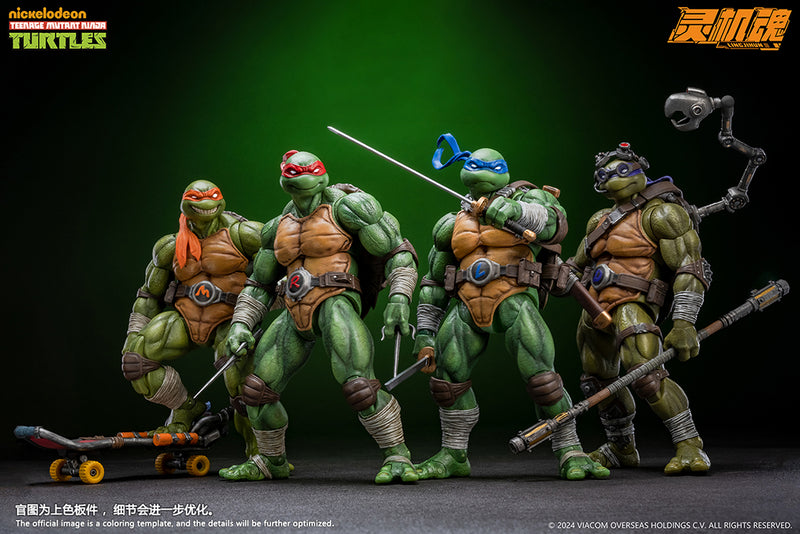 [PREORDER] LINGJIHUN Ninja Turtles Series Michaelangelo Action Figure
