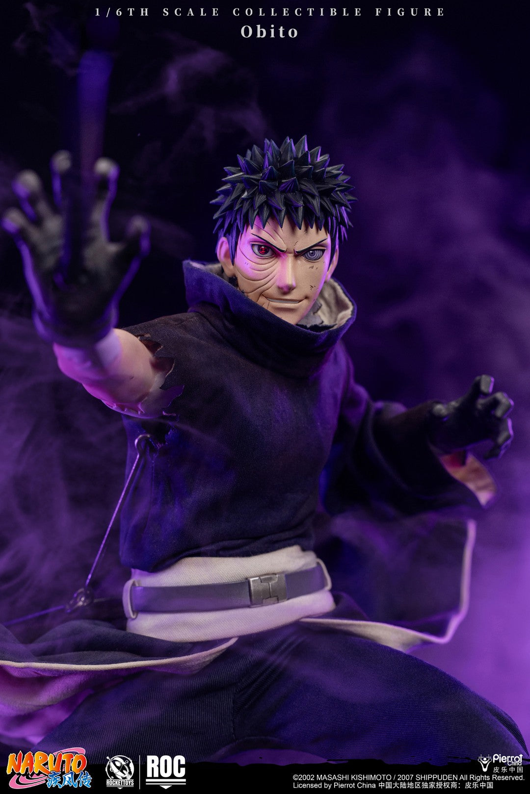 [PREORDER] ROCKET TOYS Obito Uchiha - Naruto 1/6 Scale Action Figure