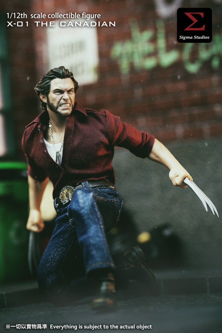 [PREORDER] Sigma Studios X-01 The Canadian 1/12 Scale Action Figure