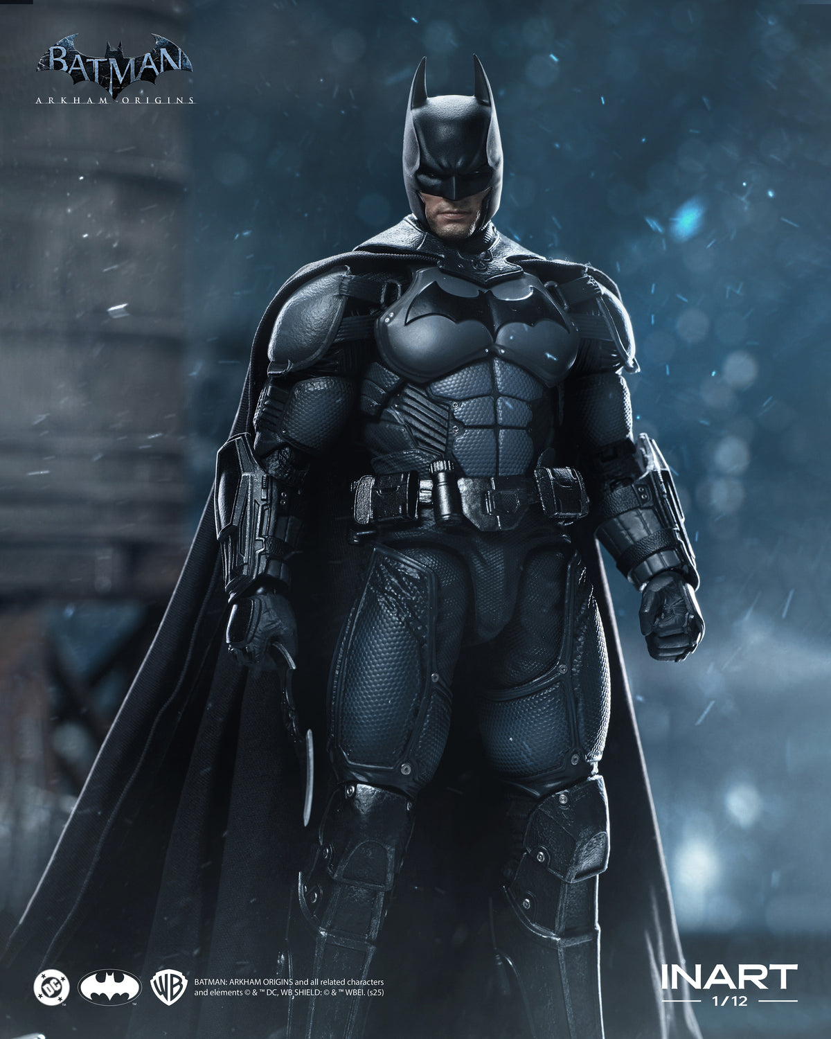 [PREORDER] INART Batman Arkham Origins 1/12 Scale Action Figure